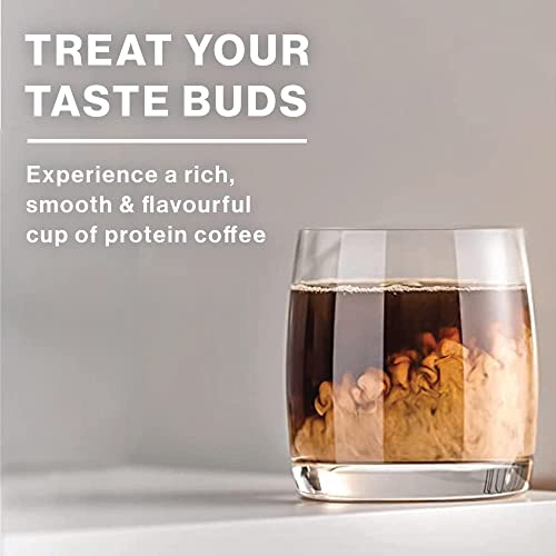 Allo Hazelnut High Protein Powder Coffee Creamer for Hot & Cold Coffee, Tea, Chocolate, Drinks | Low Carb, Gluten-Free, Clump-Free, Sugar-Free | 20 Grams of Hydrolyzed Whey Protein Powder | 500g (2 Pack)
