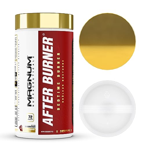Magnum Nutraceuticals After Burner Bedtime Burner - 72 Capsules - Thermogenic - Fat Burner - Reduce Food Cravings - Increases Fat Loss While You Sleep