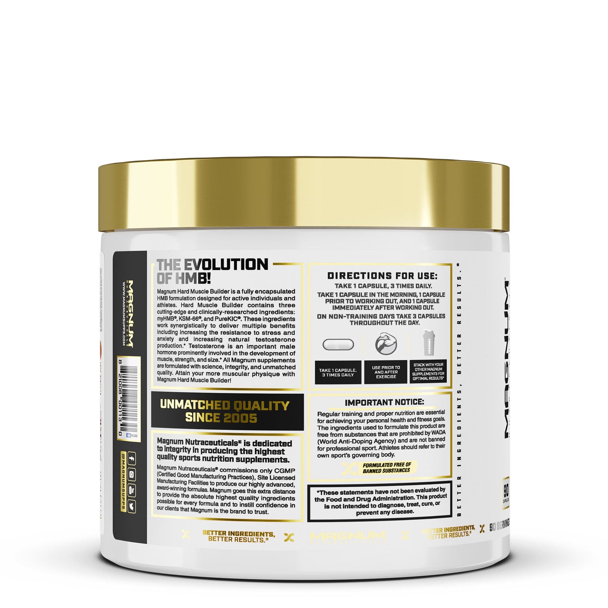 MAGNUM HARD MUSCLE BUILDER - Magnum Worldwide