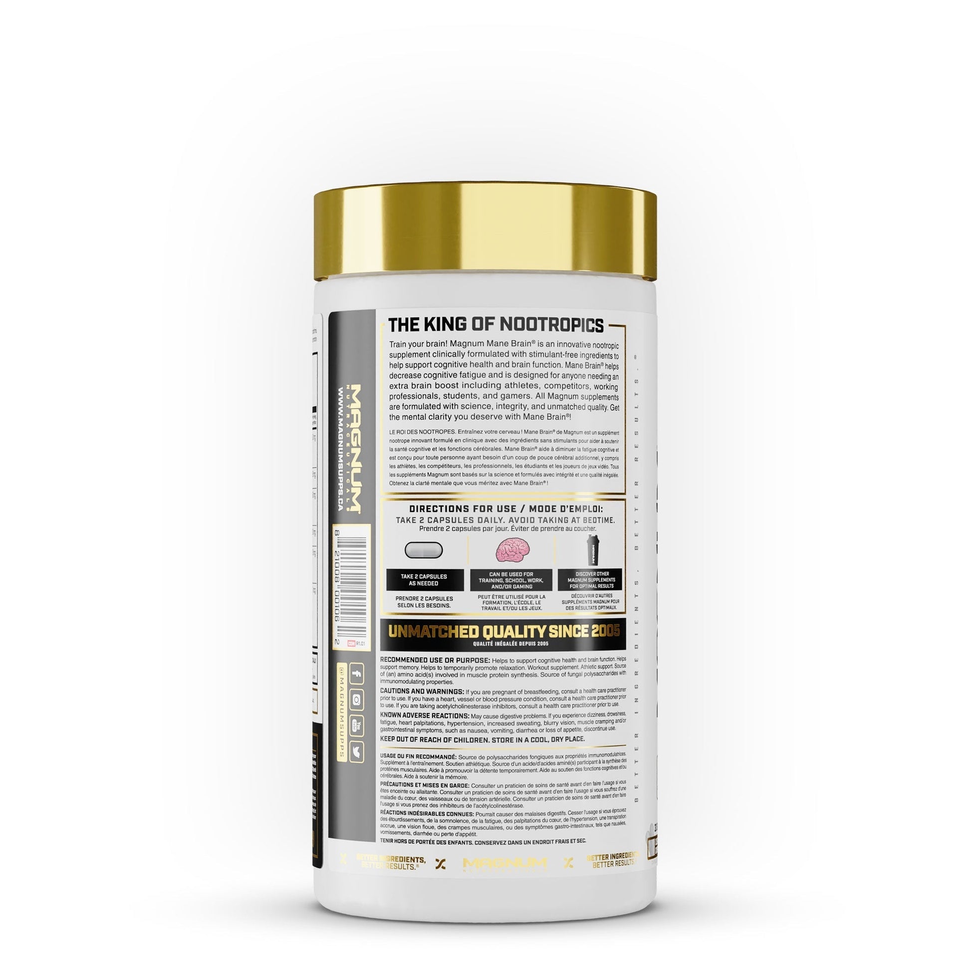 MAGNUM MANE BRAIN (CAD) - Magnum Worldwide