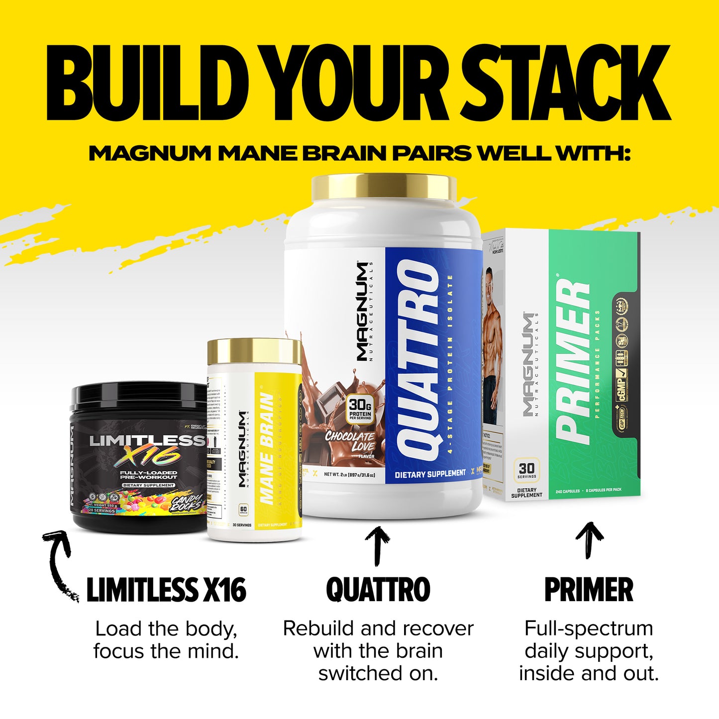 MAGNUM MANE BRAIN