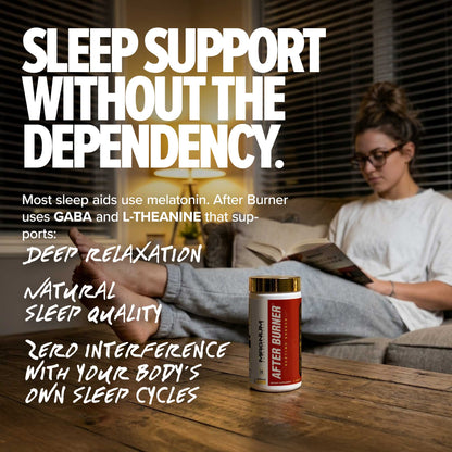 Magnum After Burner calming complex for deeper, more restful sleep