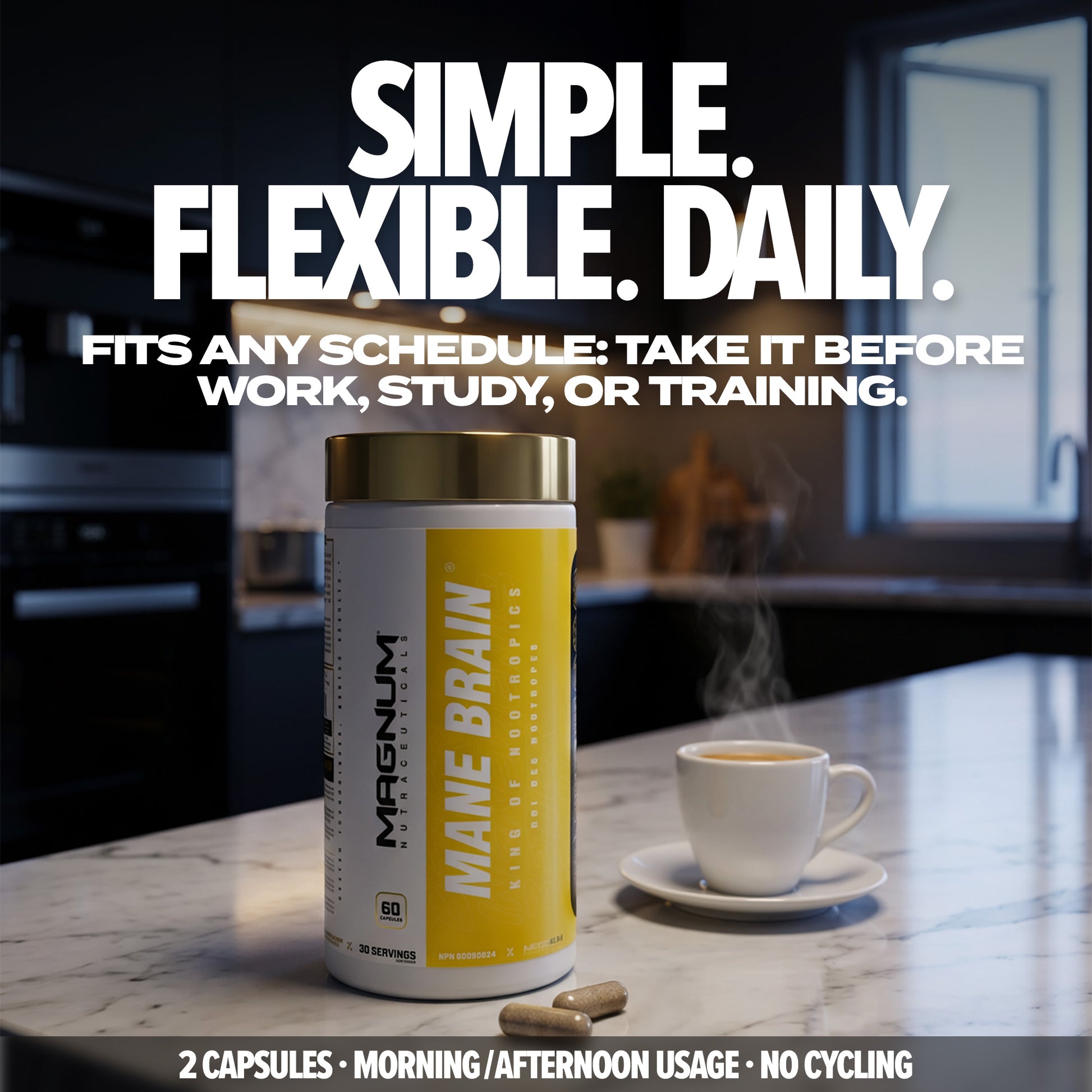 MAGNUM MANE BRAIN (CAD) - Magnum Worldwide