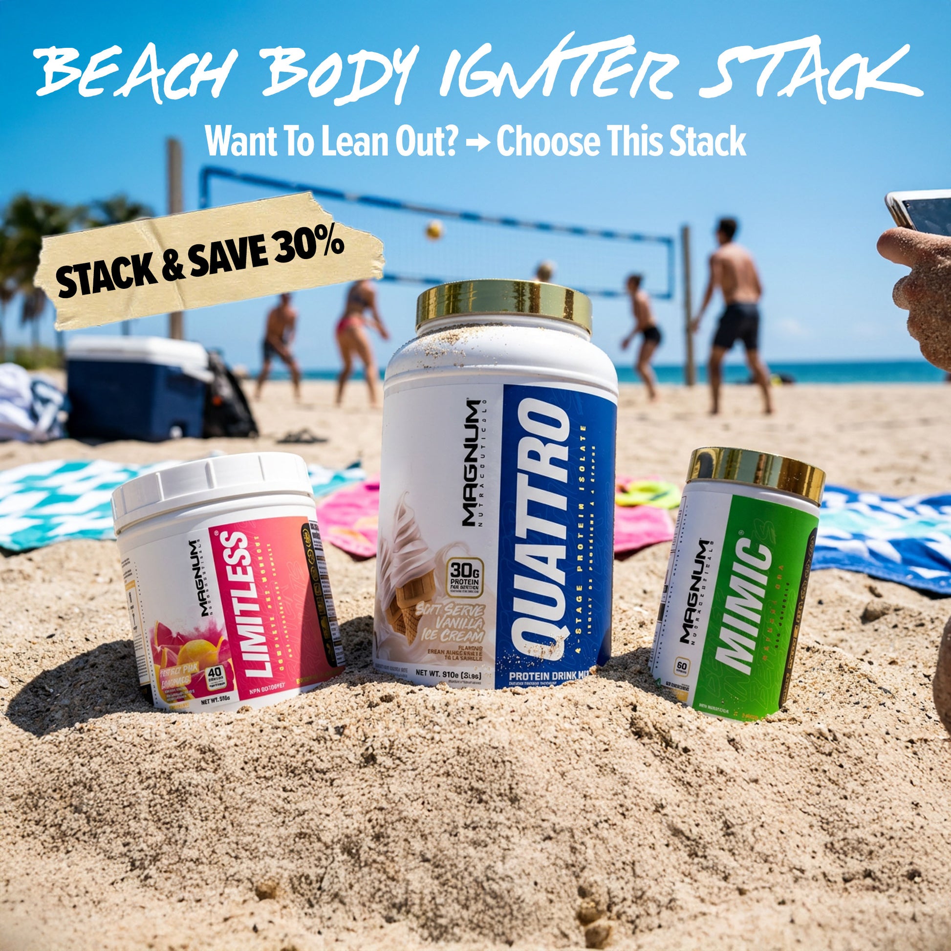 Beach Body Igniter Stack (CAD) - Magnum Worldwide