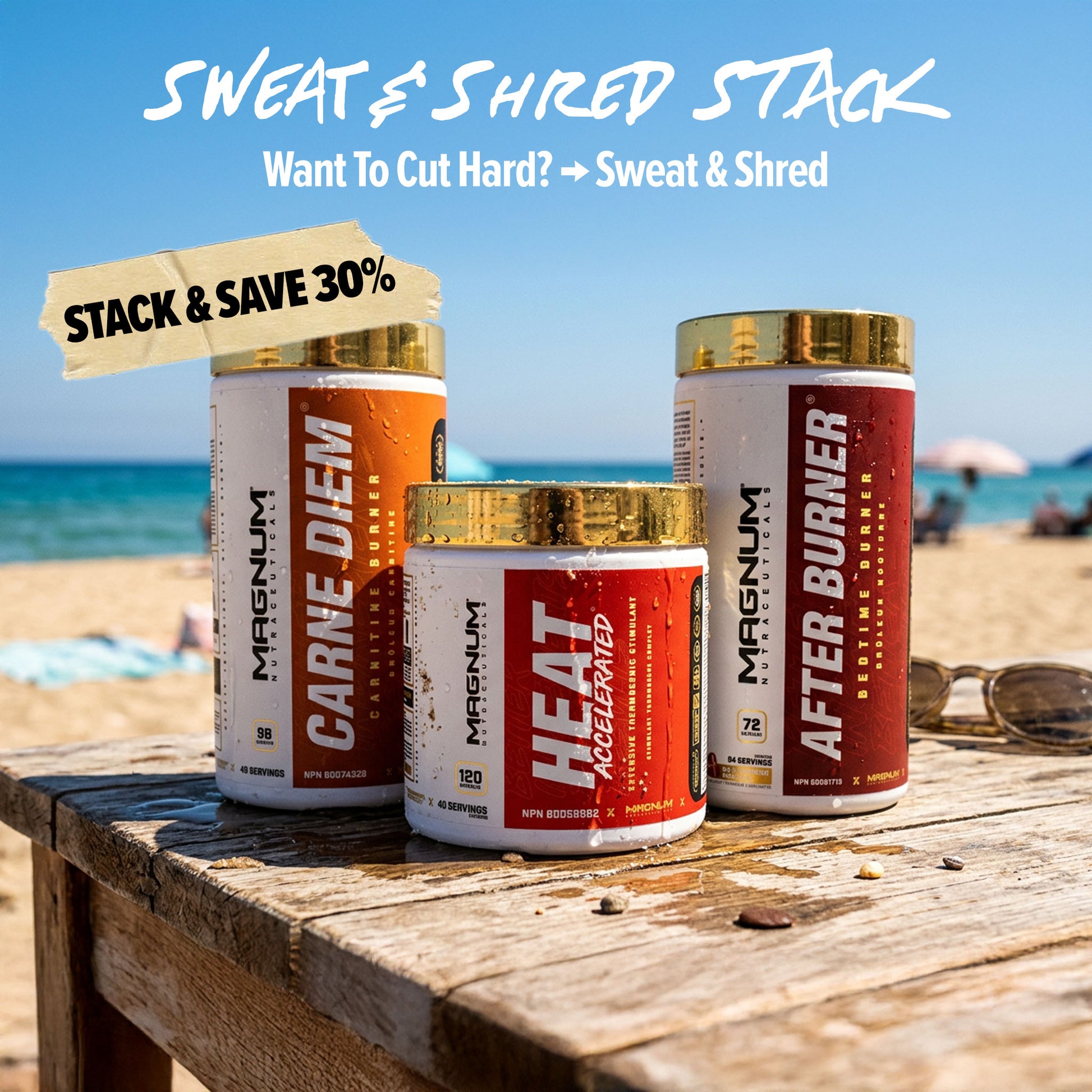 Sweat & Shred Stack - Magnum Worldwide