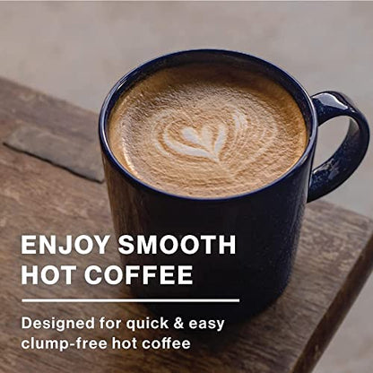 Allo Hazelnut Protein Powder for Hot Coffee | Gluten-Free, Sugar-Free, Clump-Free | 10 Grams of Hydrolyzed Whey Protein Powder | Dissolves Smoothly in Hot Drinks | 30 Day Supply