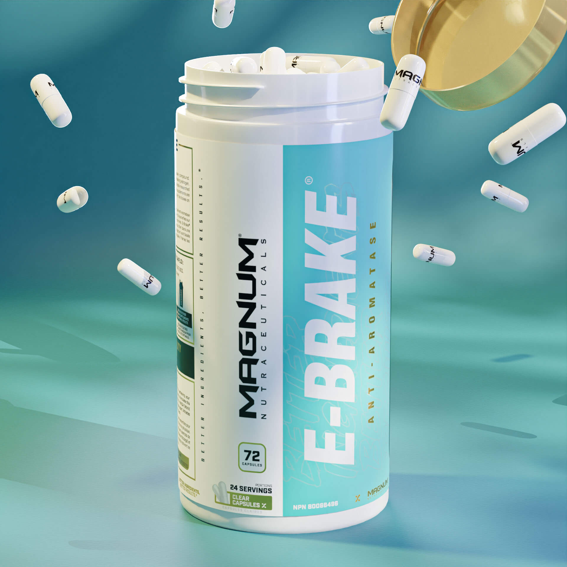 Anti-Aromatase Estrogen Blocker | E-BRAKE | Magnum Nutraceuticals – Magnum Worldwide